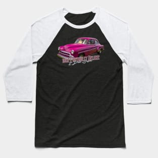 1952 Chevrolet Deluxe 2 Door Sedan Baseball T-Shirt